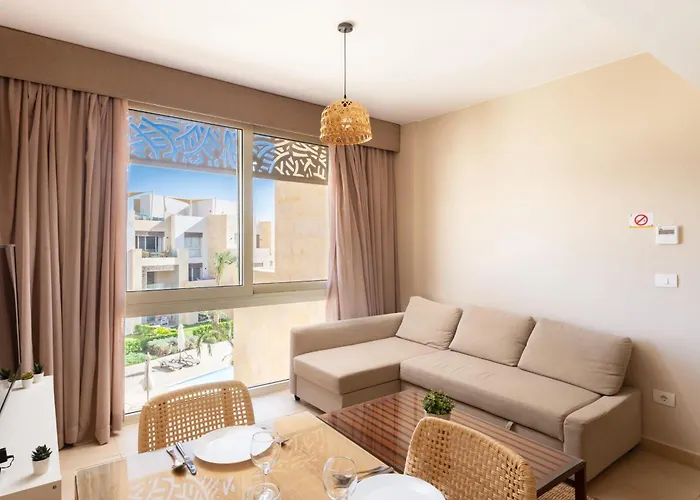 Seascape 1 Bdr Mangroovy Pool & Sea View Appartement Hurghada